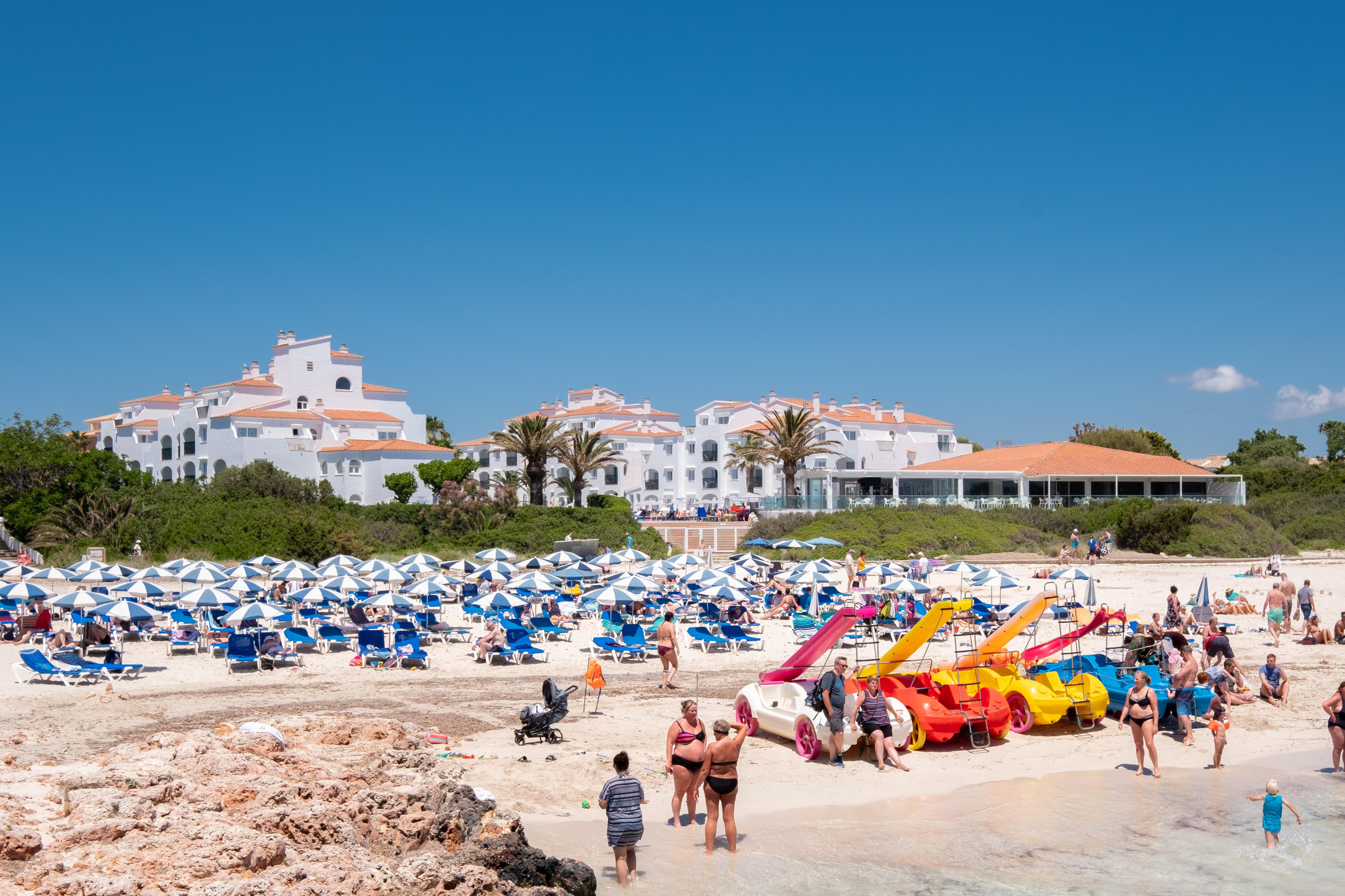 Carema Beach Menorca Cala en Bosch Exteriér fotografie
